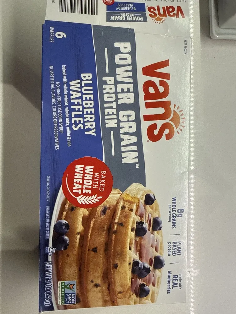 BLUEBERRY WAFFLES