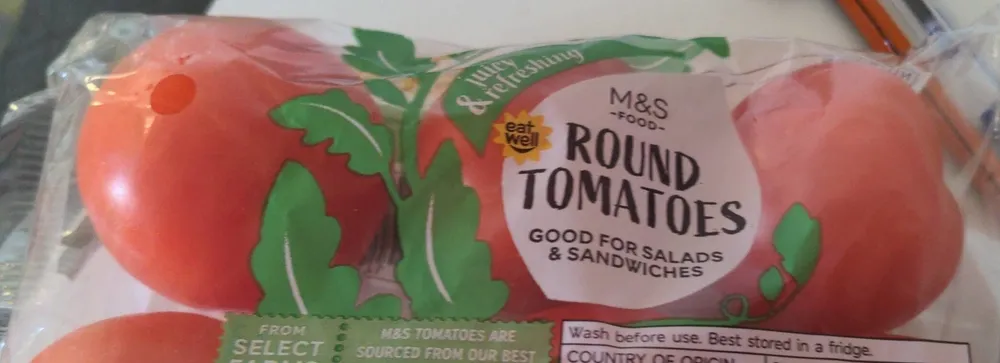 Round tomatoes