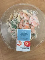 Salade Gambas Tomates Basilic