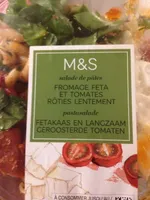 Salade de Pâtes, Fromage Feta et Tomates Rôties Lentement