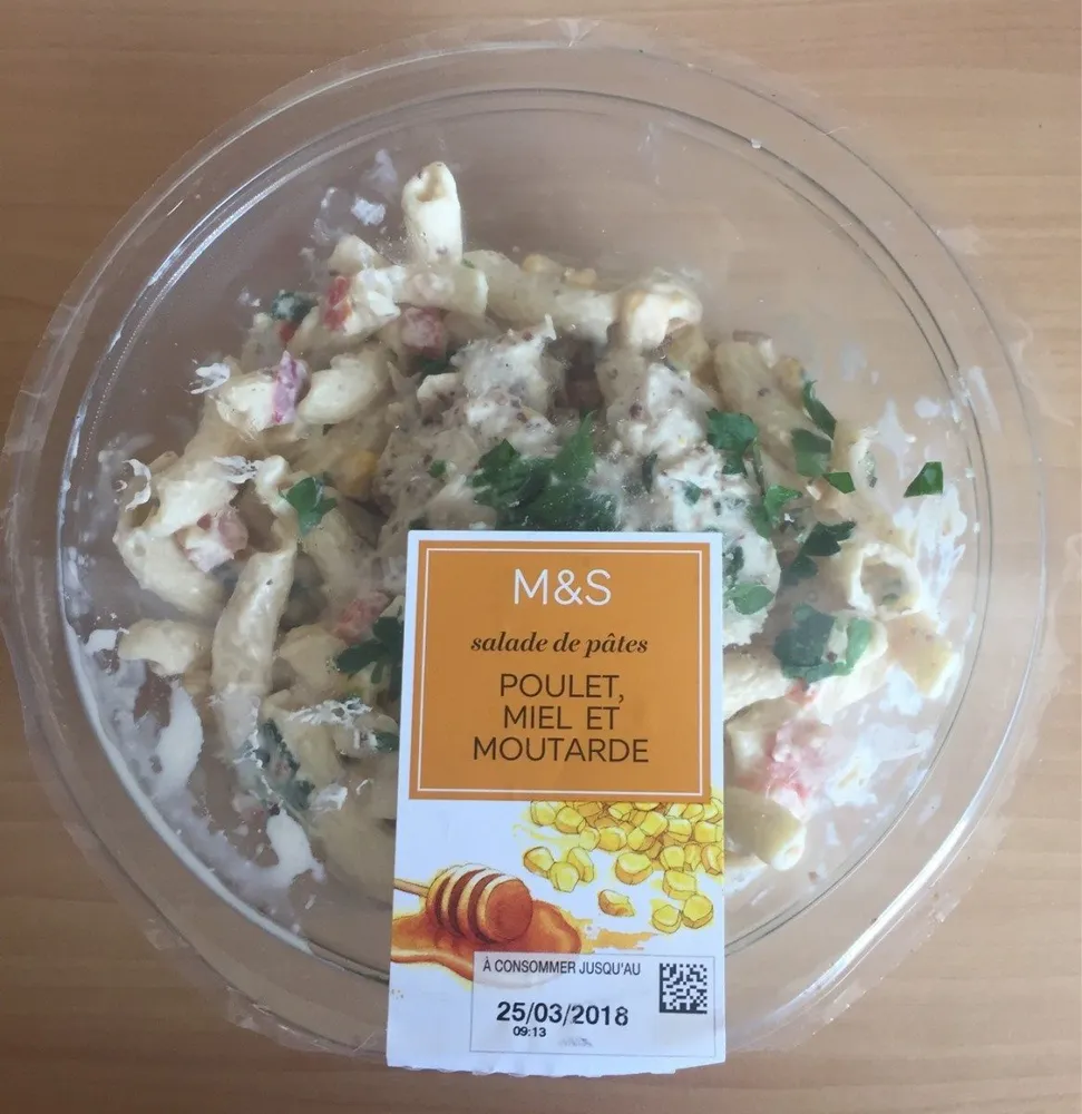 Salade Poulet, Miel Et Moutarde