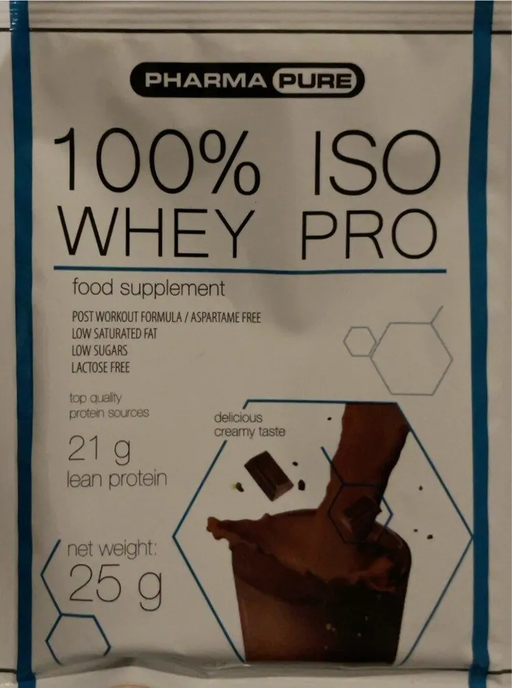 100% Iso whey pro