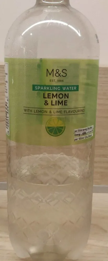 Sparkling water Lemon and Lime