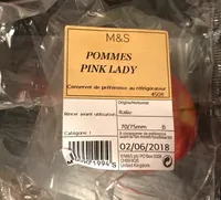 Pommes pink Lady