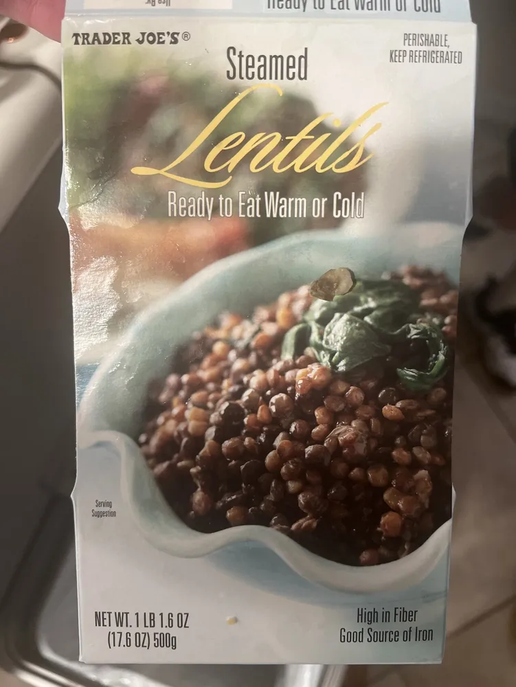 Steamed Lentils