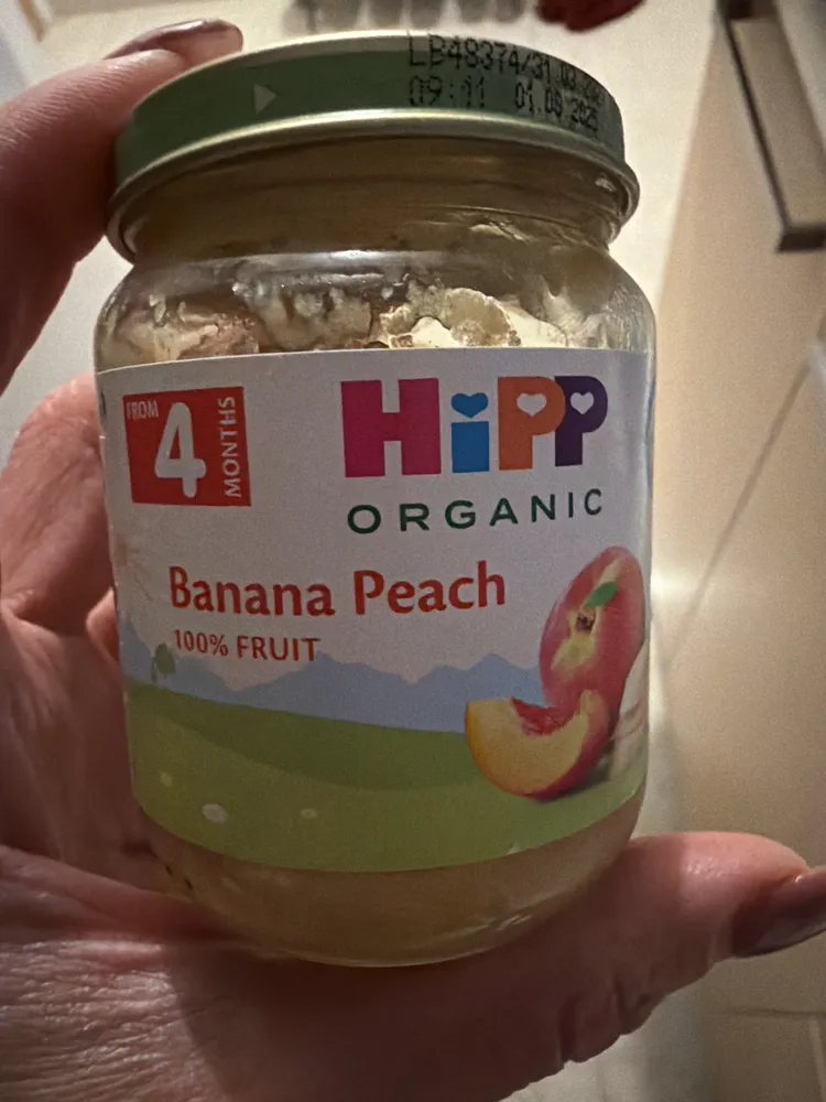 Organic Banana Peach 100% Fruit