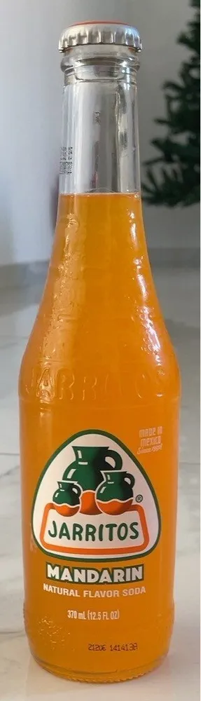 Natural flavor soda Mandarin