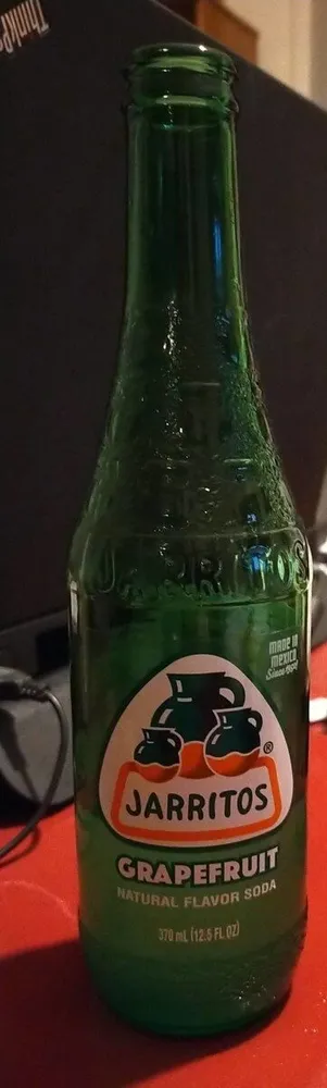 Grapefruit natural flavor soda