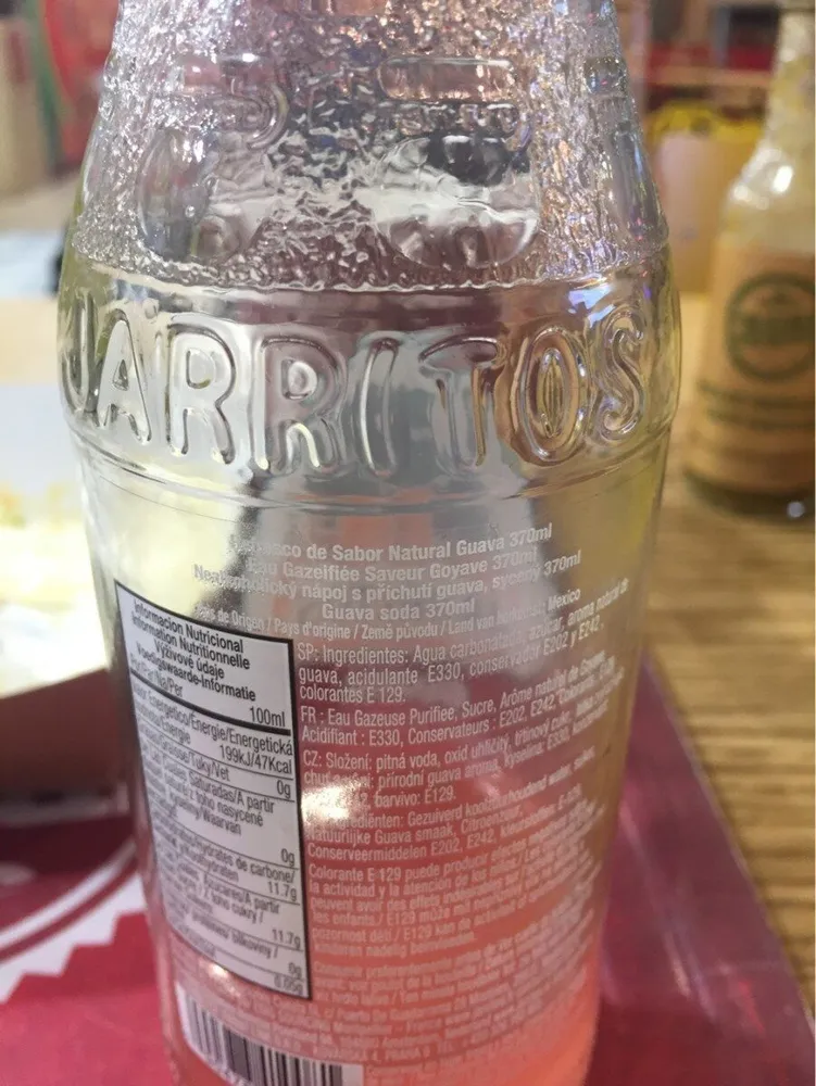 Jarrito, Guava