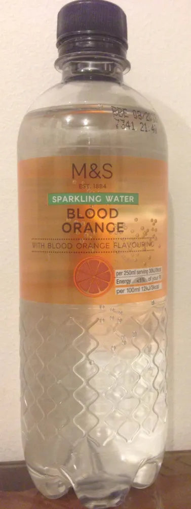 Sparkling Water - blood orange