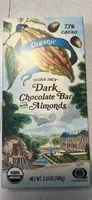 Dark Chocolate Bar with Almonds