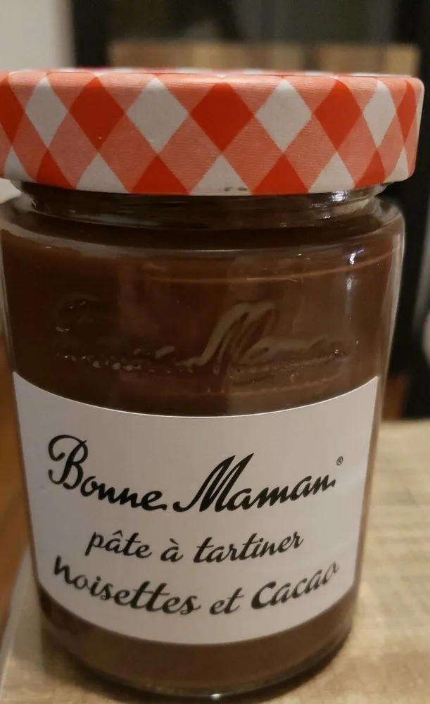 Pâte à tartiner noisettes et cacao