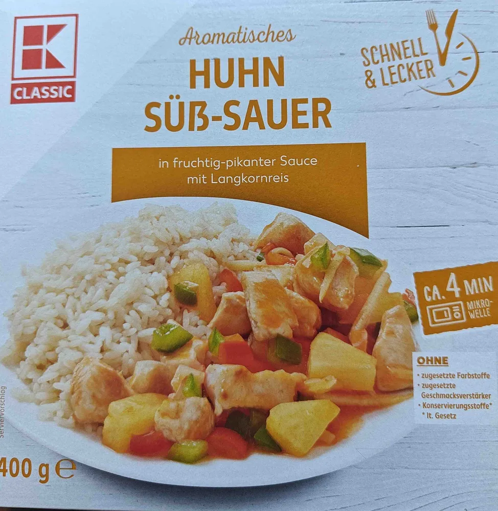 Huhn Süß-Sauer