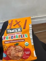 Organic Fruit Crunchables Apple Cinnamon