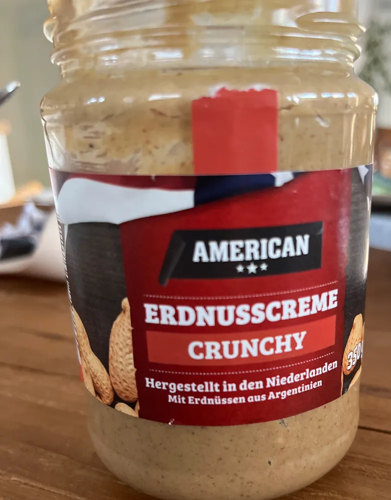 Erdnusscreme Crunchy