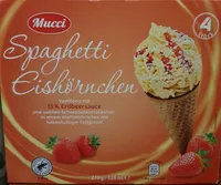 Spaghetti Eishörnchen
