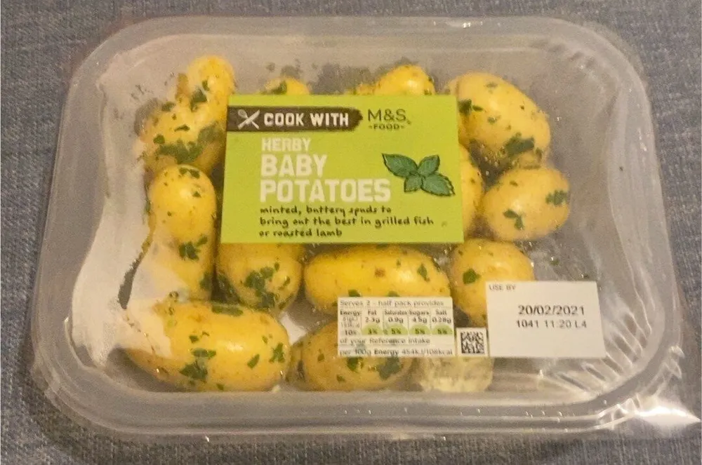 Herby Baby Potatoes