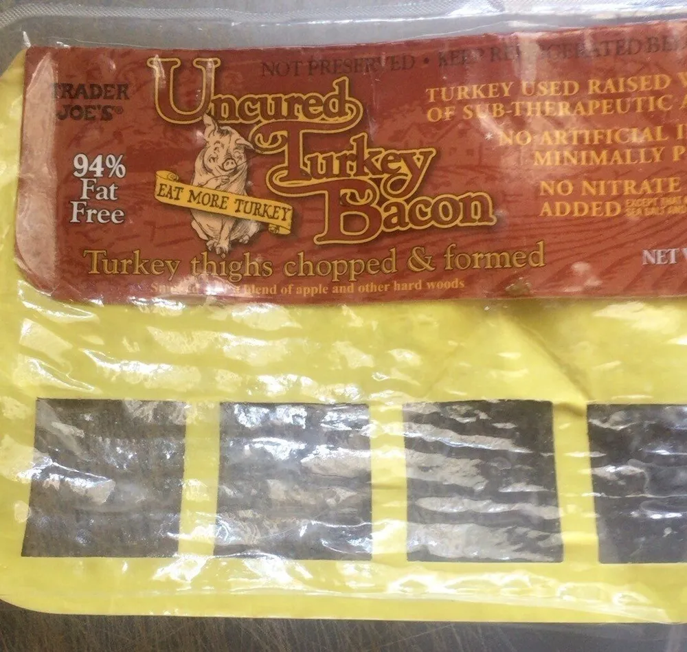 Uncured turkey bacon