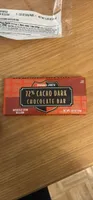 72% Cacao Dark Chocolate Bar