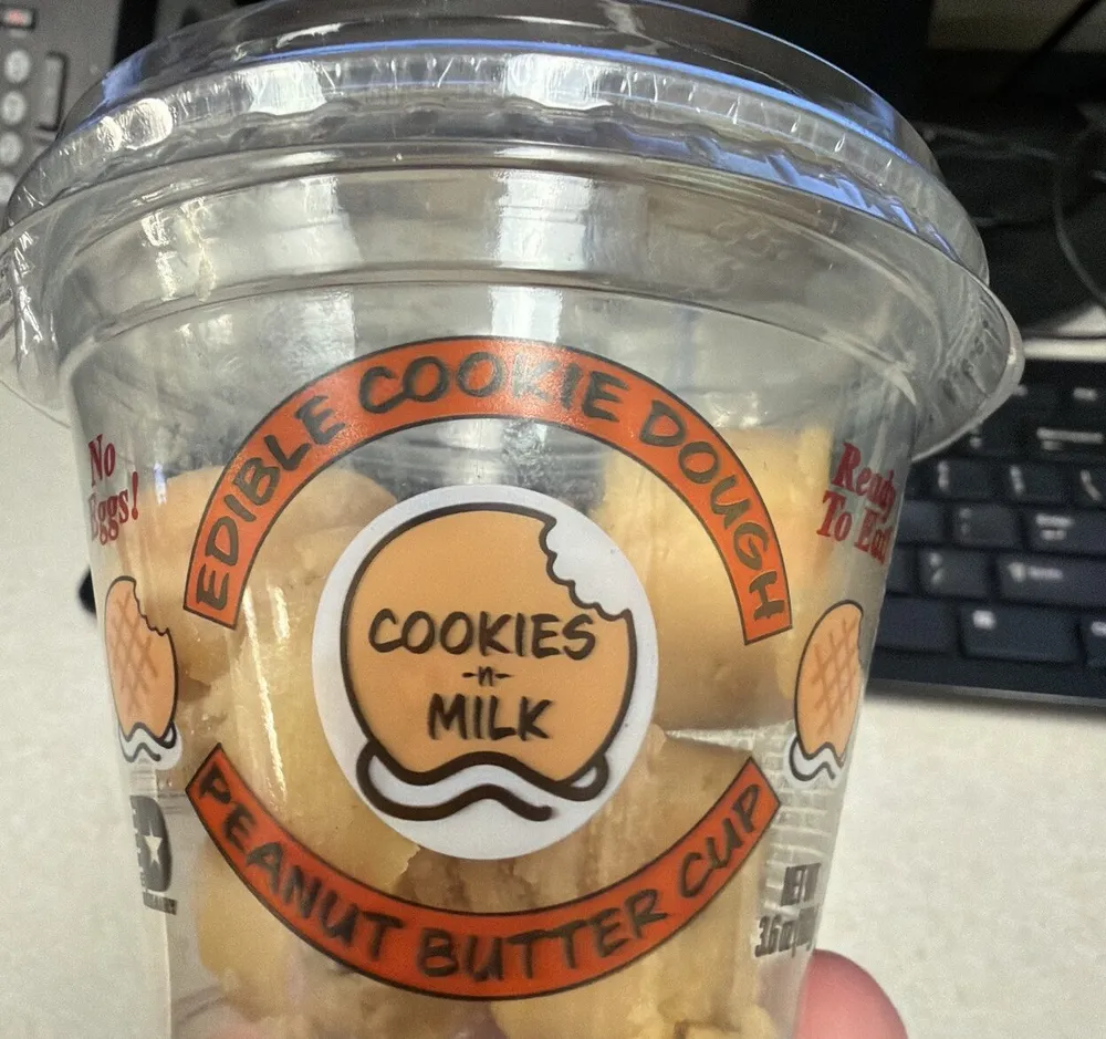 Edible Cookie Dough Peanut Butter Cup