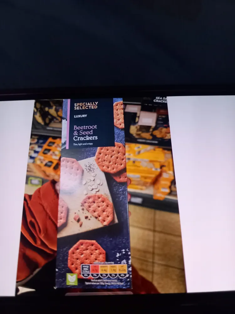 Sea salt crackers