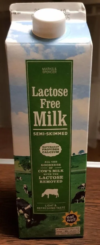 Lactose free milk