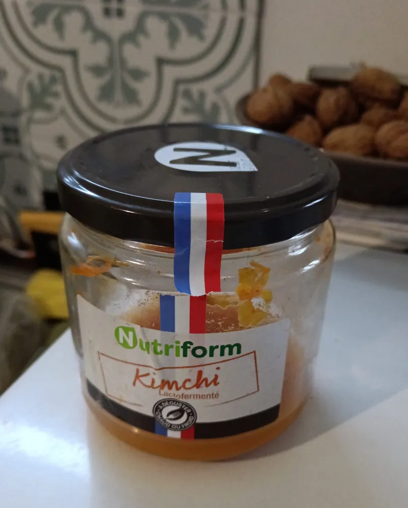 Kimchi lactofermenté