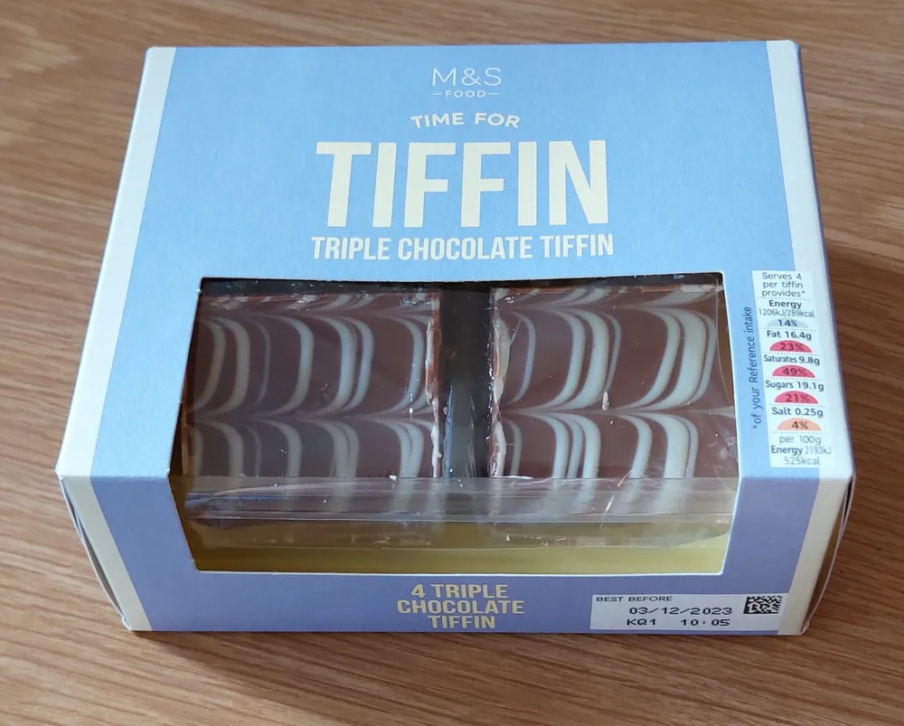 4 triple Chocolate Tiffin