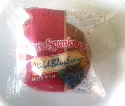 Wild blueberry muffin