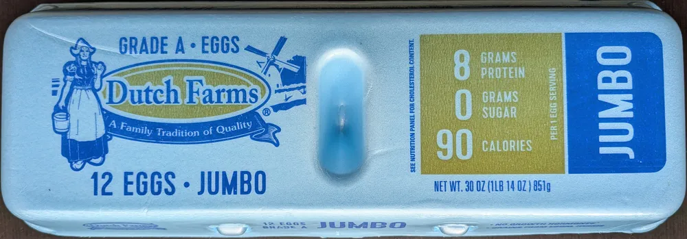 Jumbo eggs