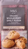 Organic wholegrain spelt flour