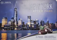 New york after dark mint flavored dark choclates