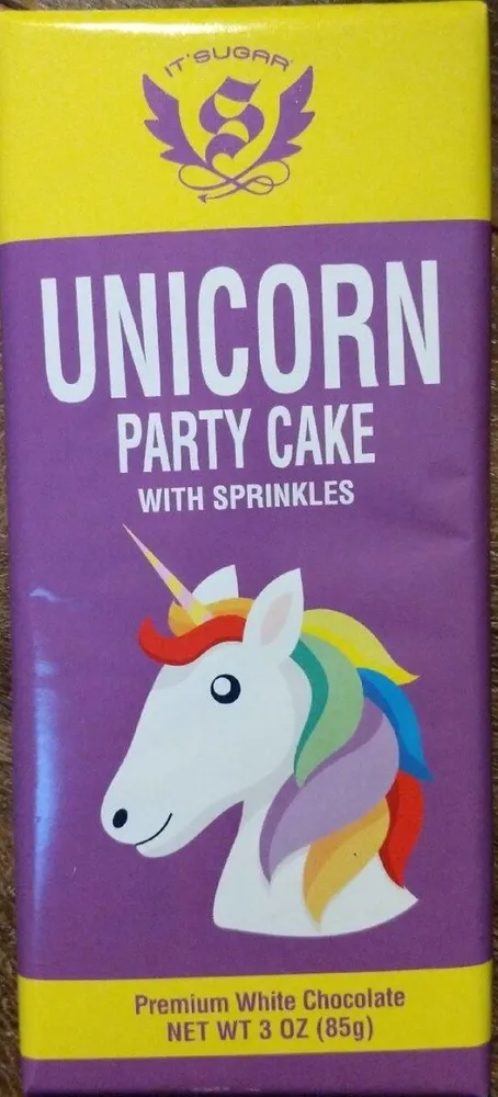 Unicorn Party cake with sprinkles