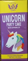 Unicorn Party cake with sprinkles
