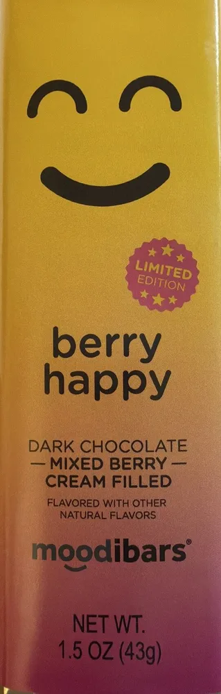 Berry Happy Dark Chocolate Mixed Berry Cream Filled