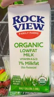 Organic lowfat milk