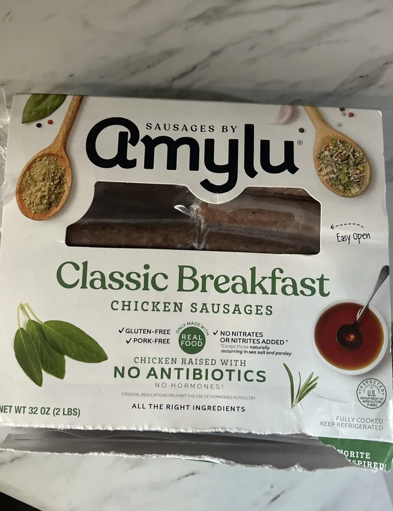 Classic Breakfast Chicken Sausages