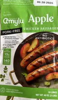 Apple chicken sausage