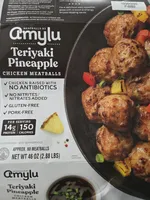 Teriyaki pineapple chicken meatballs