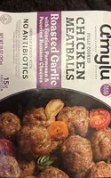 Chicken Meatballs Roasted Garlic with Fontina, Parmesan & Pecorino Romano Cheese