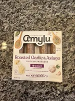 Roasted Garlic & Asiago Chicken Sausages