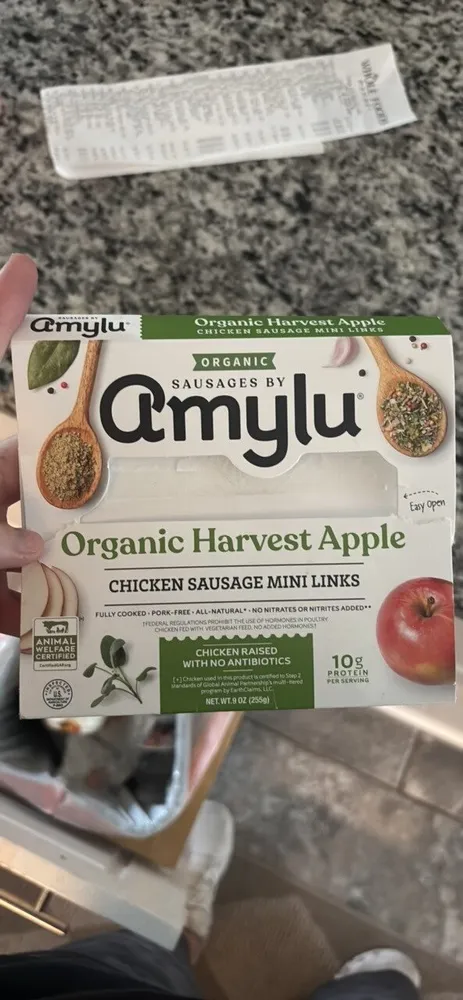 Organic Harvest Apple Chicken Sausage Mini Links