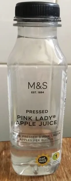 Pressed Pink Lady Apple Juice