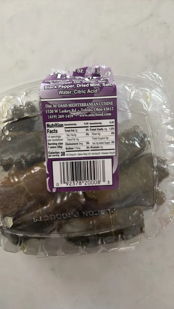 grape leaves