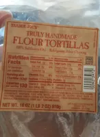 Truly Handmade flour tortillas