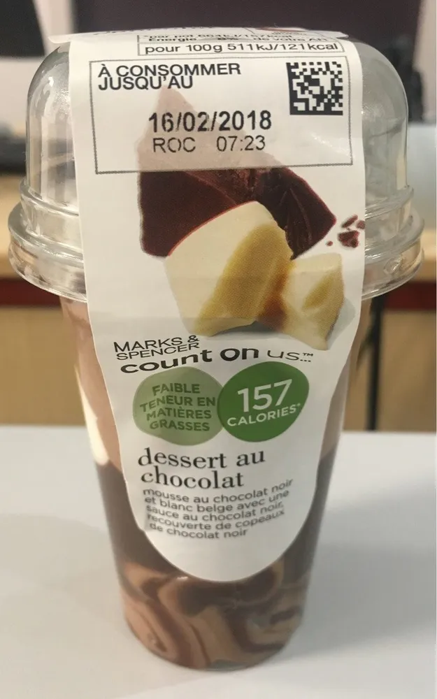 Dessert au chocolat