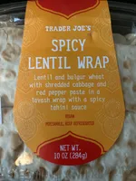 Spicy Lentil Wrap