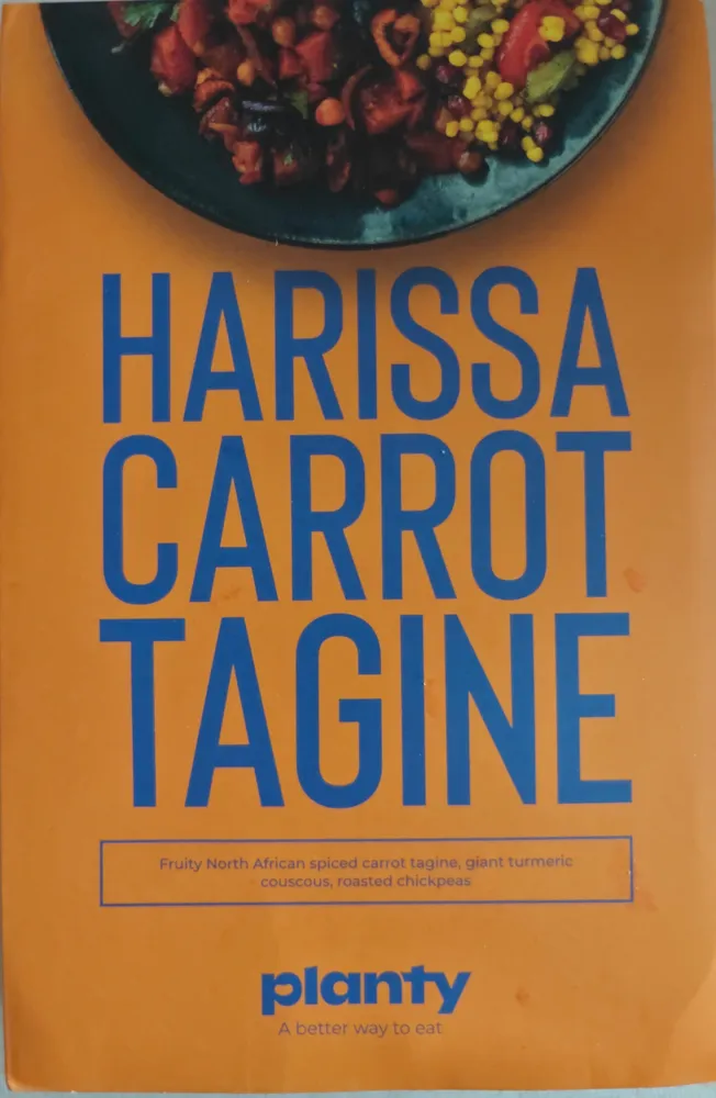 Harissa carrot tagine