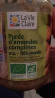 Puree d’amandes completes