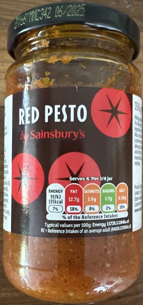 Red pesto